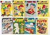 Fifteen Dell, Harvey, and Charlton comic books, ca. 1950, to include Disney characters