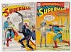 Four DC Comics, to include Superman, No. 124, September 1958, The Black Knight's Super-Sword