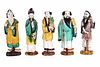 Five Chinese Ceramic Figures