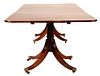 Regency Style Mahogany Two Pedestal Dining Table