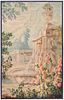 18th Century Antique French Beauvais Tapestry 6 ft 9 in x 4 ft 4 in (2.06 m x 1.32 m)