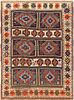 Antique Tribal 19th Century Anatolian Turkish Rug 6 ft 10 in x 5 ft 1 in (2.08 m x 1.55 m)