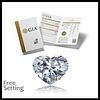 6.02 ct, D/FL, Type IIa Heart cut GIA Graded Diamond. Appraised Value: $1,535,100 
