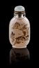 * An Inside Painted Glass Snuff Bottle Height 3 inches.