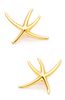 Tiffany & Co. Elsa Peretti Starfish earrings in 18 kt gold