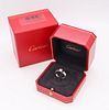 Cartier Paris Love engagement Ring In 18Kt Gold With 0.50Ct Diamond