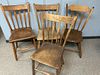 Four Arrowback Chairs