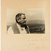 Gertrude Stein Signed Oversized Photograph by Carl Van Vechten