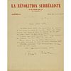 Andre Breton Autograph Letter Signed