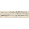 Harold Arlen Autograph Musical Quotation Signed