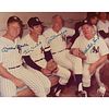 NY Yankees: Mantle, DiMaggio, Ford, and Martin Signed Oversized Photograph