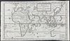 Dampier - Chart of the Voyage of Captain Dampier to New Holland or Australia, including Africa, Asia, Europe