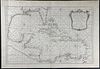 Bellin, Large Folio - Map of the Gulf of Mexico with Florida, Louisiana, Mexico, West Indies Islands, and Central and Northern South America