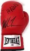 Mike Tyson & Evander Holyfield Signed Everlast Boxing Glove (Steiner)