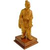 Vintage Chinese Carved Boxwood Cultural Revolution Teacher Figurine.