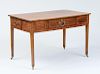 CHINESE EXPORT INLAID PADOUK WRITING DESK, IN THE GEORGE III STYLE
