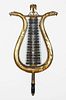 ANGLO-AMERICAN BRASS XYLOPHONE FINIAL