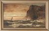 ATTRIBUTED TO GRANVILLE PERKINS (1830-1895): STORMY SEAS