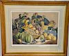 Currier & Ives 
American Prize Fruit 
hand colored lithograph 
marked lower left F. F. Palmer Del 
marked lower right in pencil: pai...
