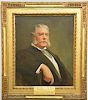 John W. Alexander (1856-1915), Portrait of Chester Alan Arthur (1830-1886) 21st President of The United States, oil on canvas...
