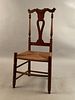Queen Anne Chippendale Transitional Side Chair