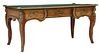 FRENCH LOUIS XV STYLE PARQUETRY BUREAU PLAT