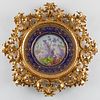 Sevres Framed Cabinet Plate - Marked 1859 and 1863