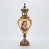 Sevres Style Porcelain Urn Queen Louise 27 in