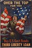 Riesenberg "Over the Top" WWI War Bonds Poster