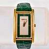 Vintage Green Gucci 2600 M Watch 0010457