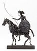 Manuel Revelles Don Quixote Wire Sculpture