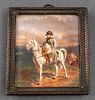Miniature Portrait of Napoleon Riding a Horse