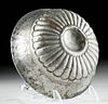 Greek Hellenistic Silver Repousse Phiale w/ Omphalos