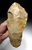 Large British Paleolithic Acheulean Stone Hand Axe