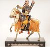 Japanese Warrior Doll on Horseback