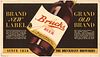 1947 Bruck's Jubilee Beer Cincinnati, Ohio