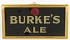 1949 Burke's Ale TOC Sign Long Island City, New York