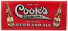 1939 Cook's Goldblume Beer and Ale tin Evansville, Indiana