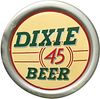 1956 Dixie 45 Beer 4-foot Outdoor Button Sign New Orleans, Louisiana
