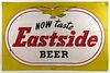 1953 Eastside Beer Tin Sign Los Angeles, California