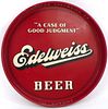 1943 Edelweiss Beer 12 inch tray Chicago, Illinois