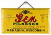 1939 Gem Pilsener Beer Menasha, Wisconsin
