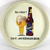 1970 Koehler Pilsener Beer 13 inch tray Philadelphia, Pennsylvania
