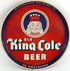1933 Old King Cole Beer 12 inch tray Uniontown, Pennsylvania