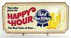 1984 Pabst Beer Wooden Plaque "Happy Hour" Milwaukee, Wisconsin