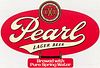 1973 Pearl Beer Die-cut Cardboard Sign San Antonio, Texas