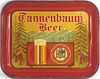 1938 Tannenbaum Beer 10½ x 13½ inch tray Marathon, Wisconsin