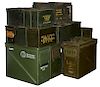 Large lot of military ammo cans 24 pcs