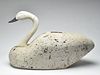Large cork body booting swan, Harry Jobes, Havre de Grace, Maryland.
