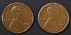 1925-S & 26-S LINCOLN CENTS  CH AU